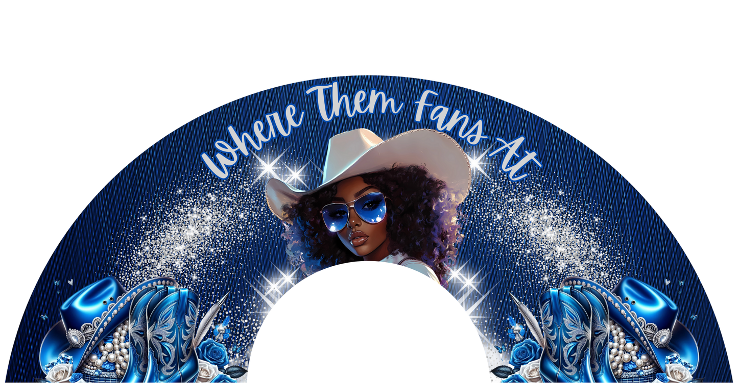Clack Fan Where them Fans At?- Sublimation Transfer