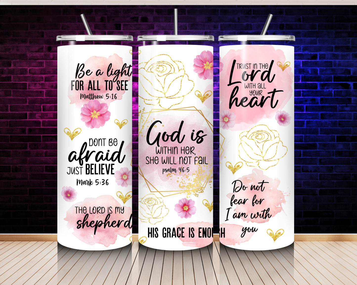 God Is - 20oz Tumbler Wrap