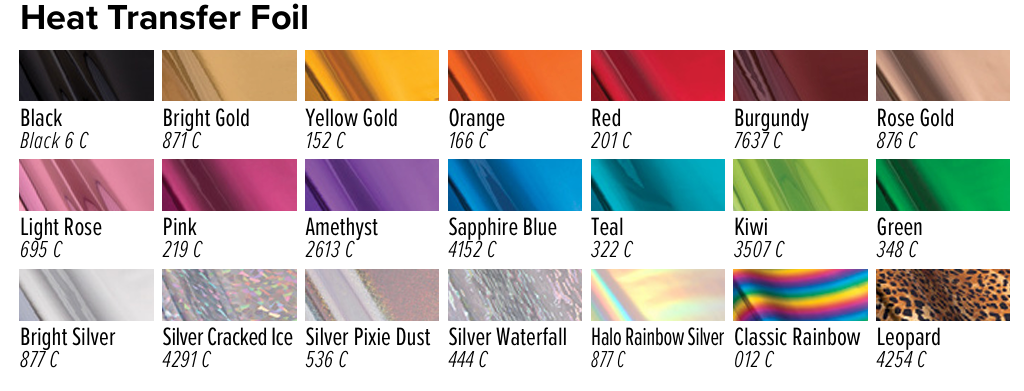 Starcraft Foil sheets 12x 11 inches