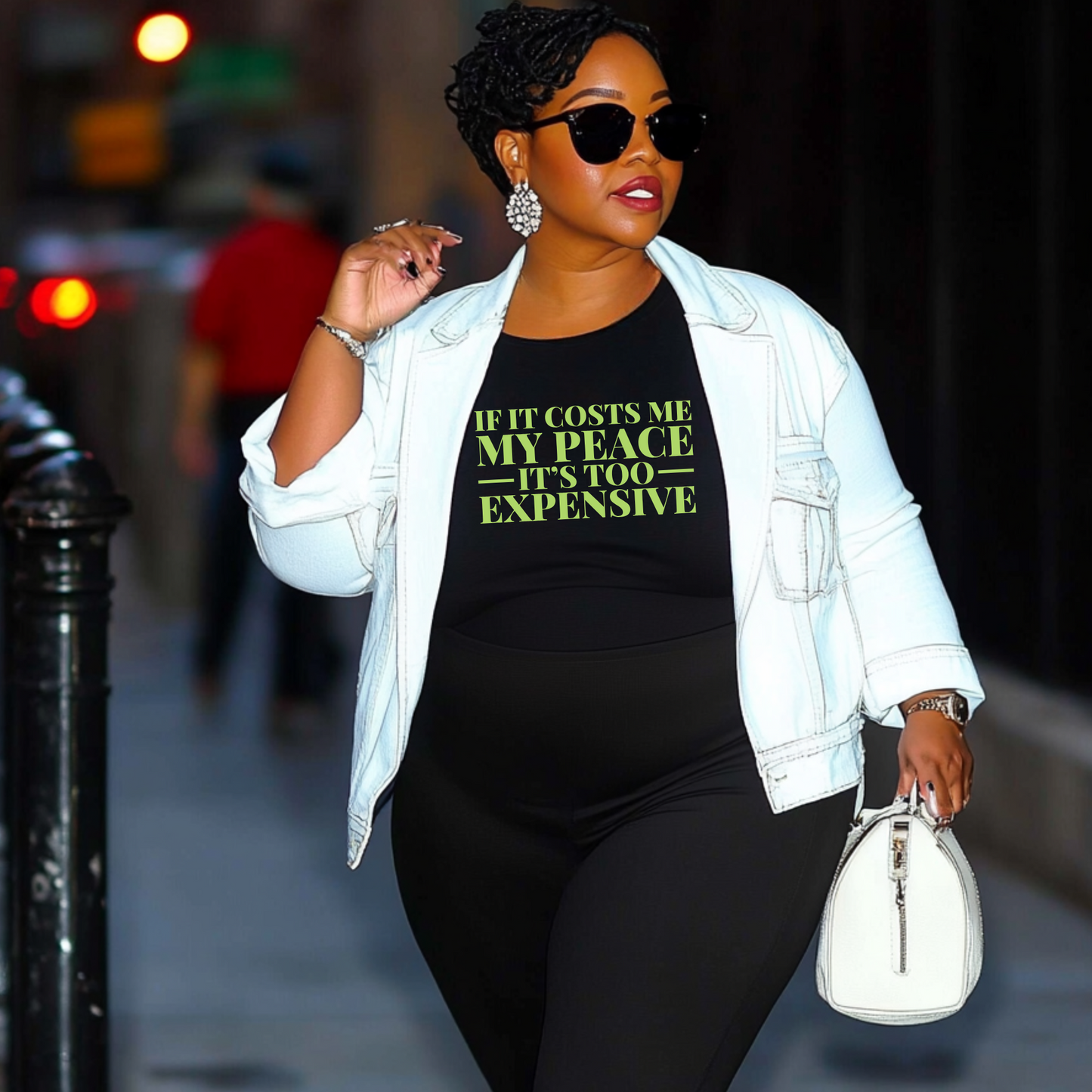 If It Cost My Peace Its Too Expensive - Screen Print Transfer