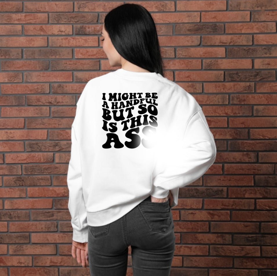 Handful- Screen Print Transfer