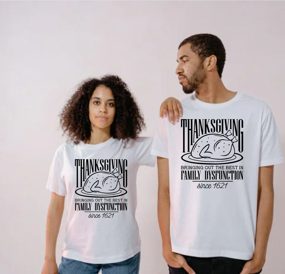 FAMILY Dysfunction- Screen Print Transfer