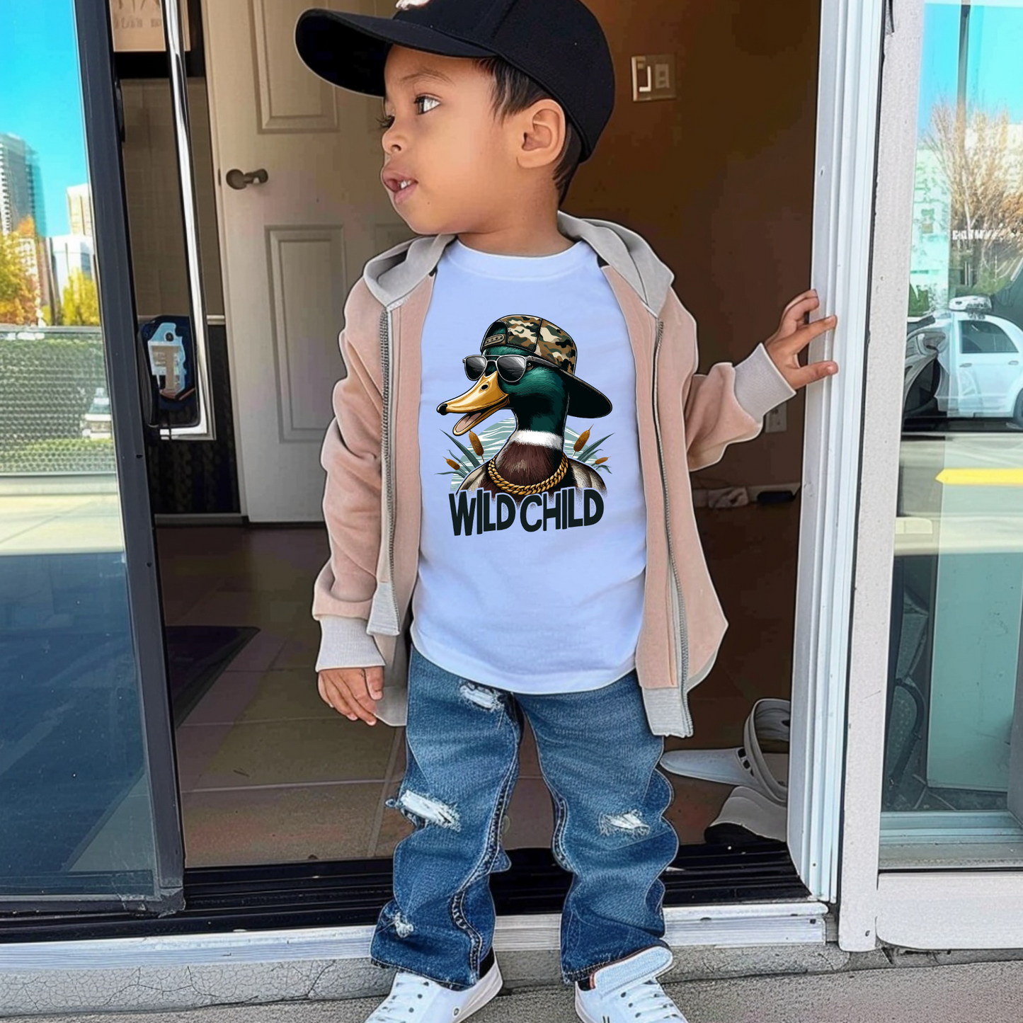 Wild Child Duck - DTF Transfer