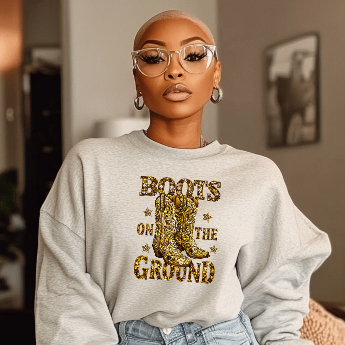 Boots on the Ground Sublimation TRANSFER