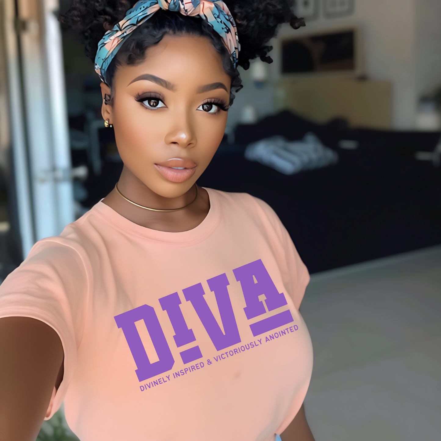 DIVA - Single Color Screen Print Transfer