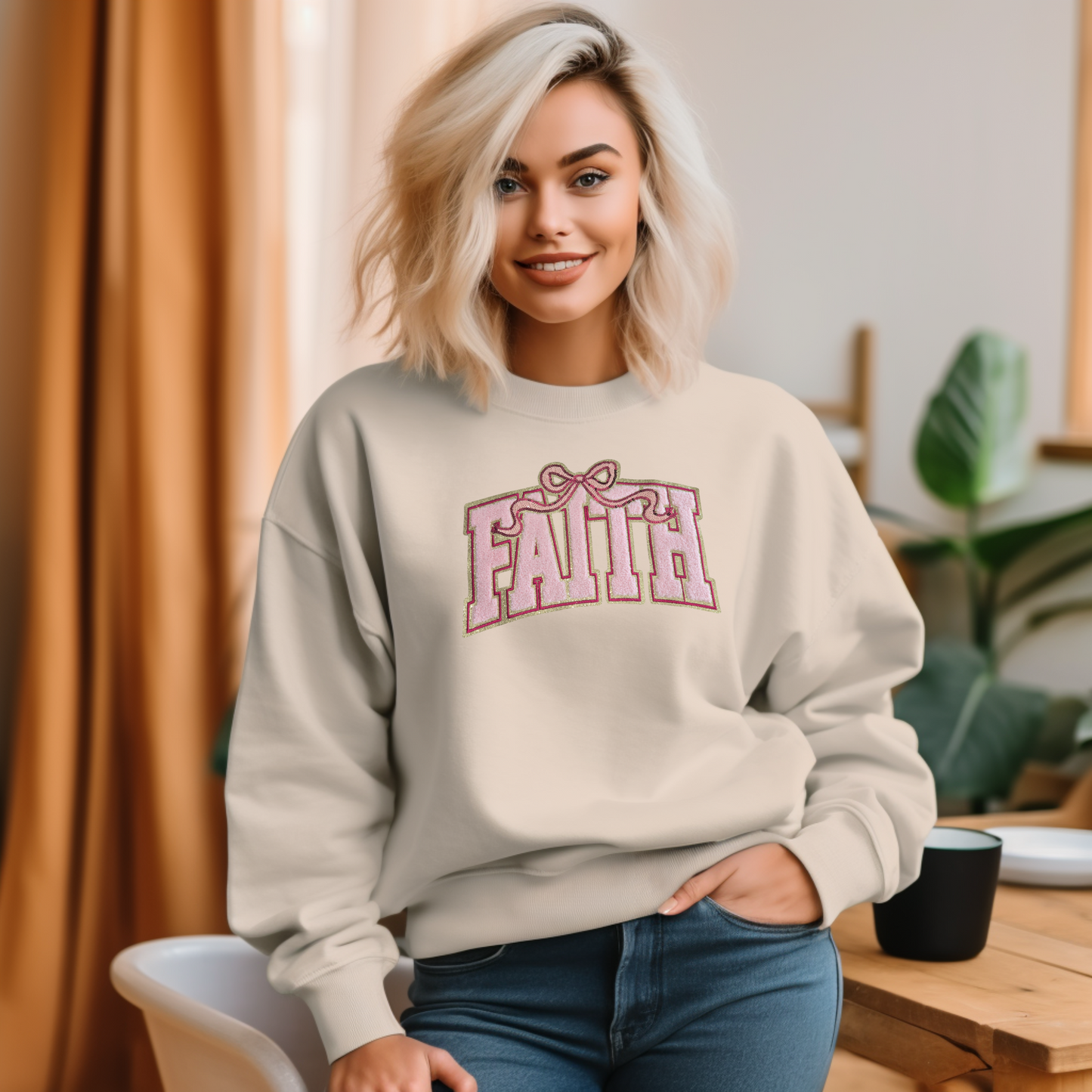 Faith- Chenille patch