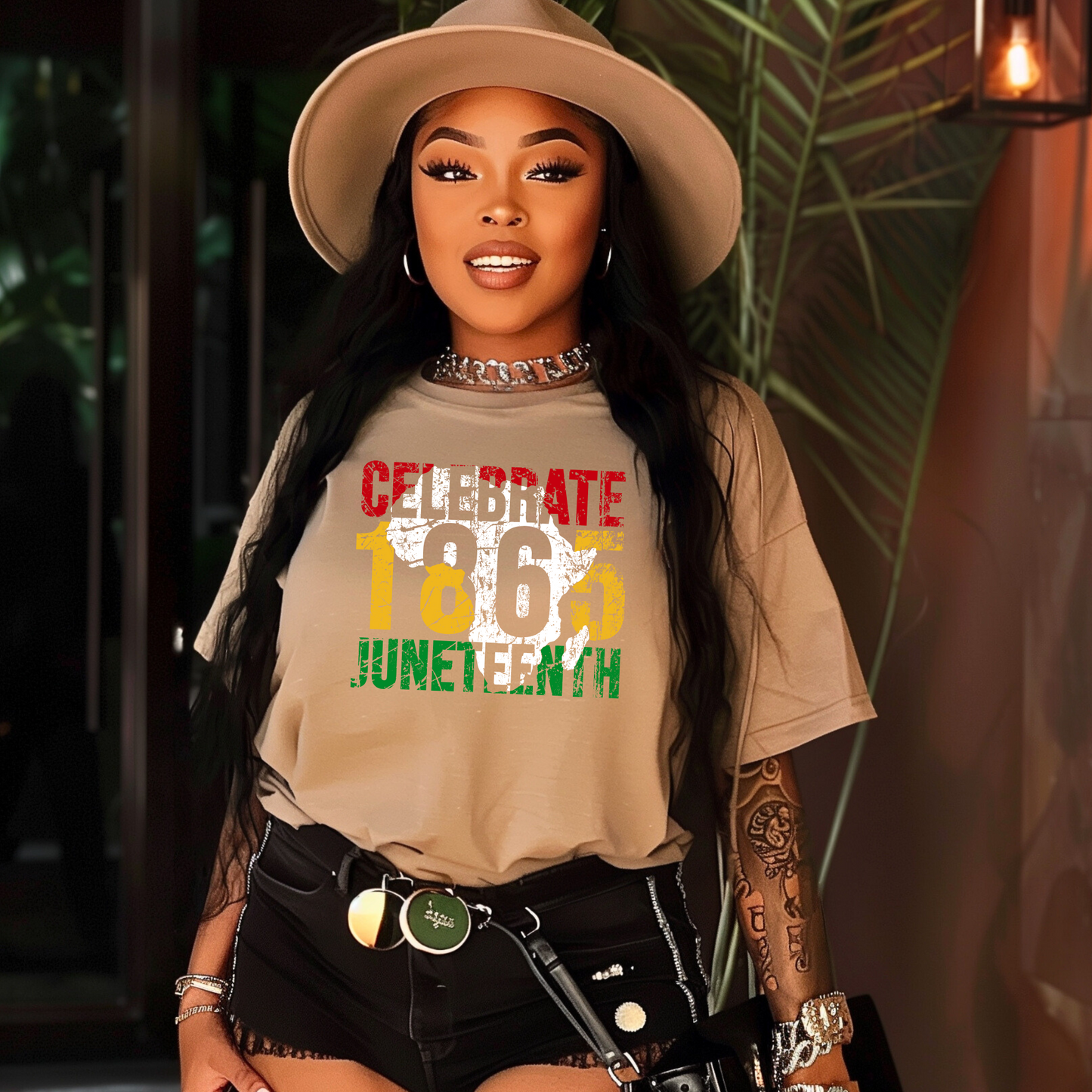 Juneteenth Distressed- DTF Transfer