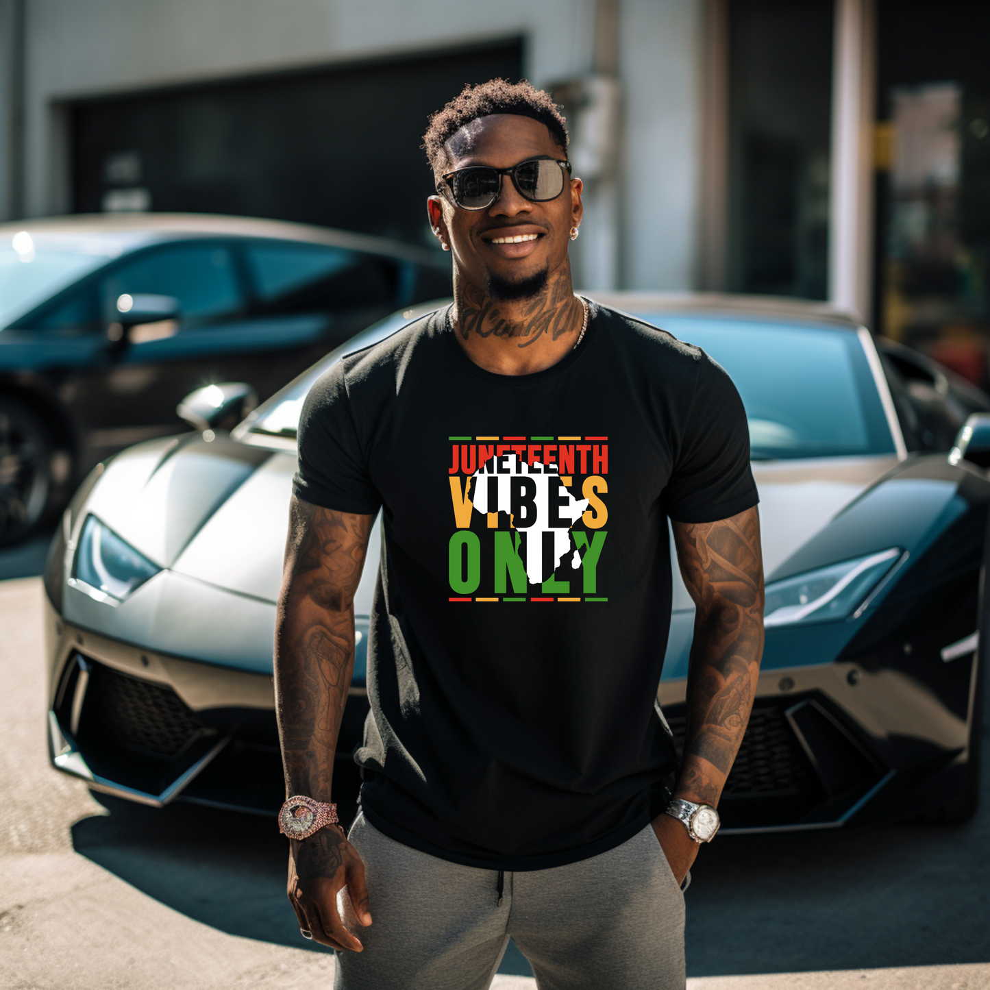 Juneteenth Vibes only - DTF Transfer