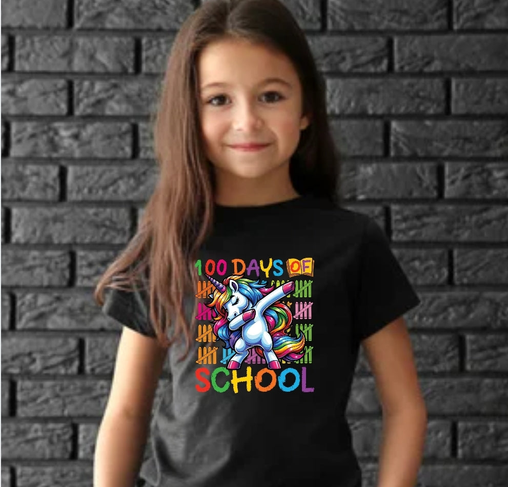 Unicorn 100 days - DTF Transfer