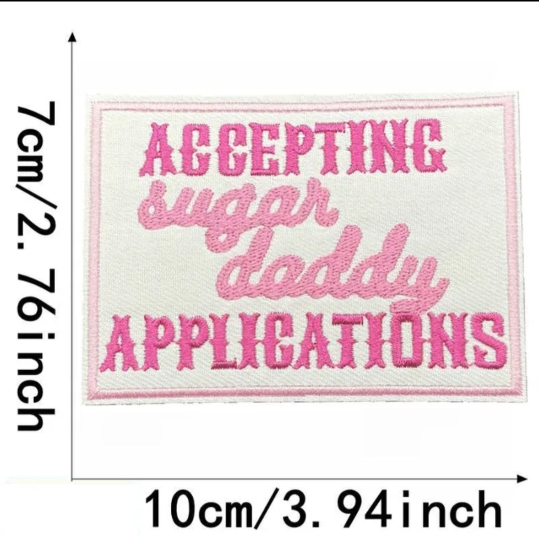 Sugar Daddy Hat Patch