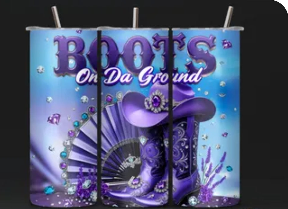Boots on the Ground- 20oz Tumbler Wrap (Sublimation)