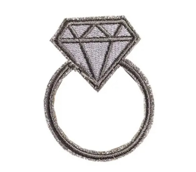 Diamond Ring Hat Patch