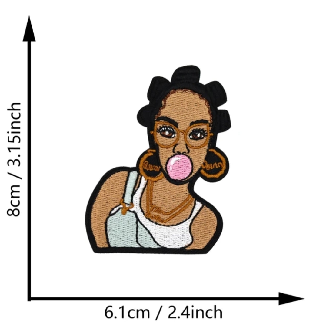 Bubble Gum Hat Patch