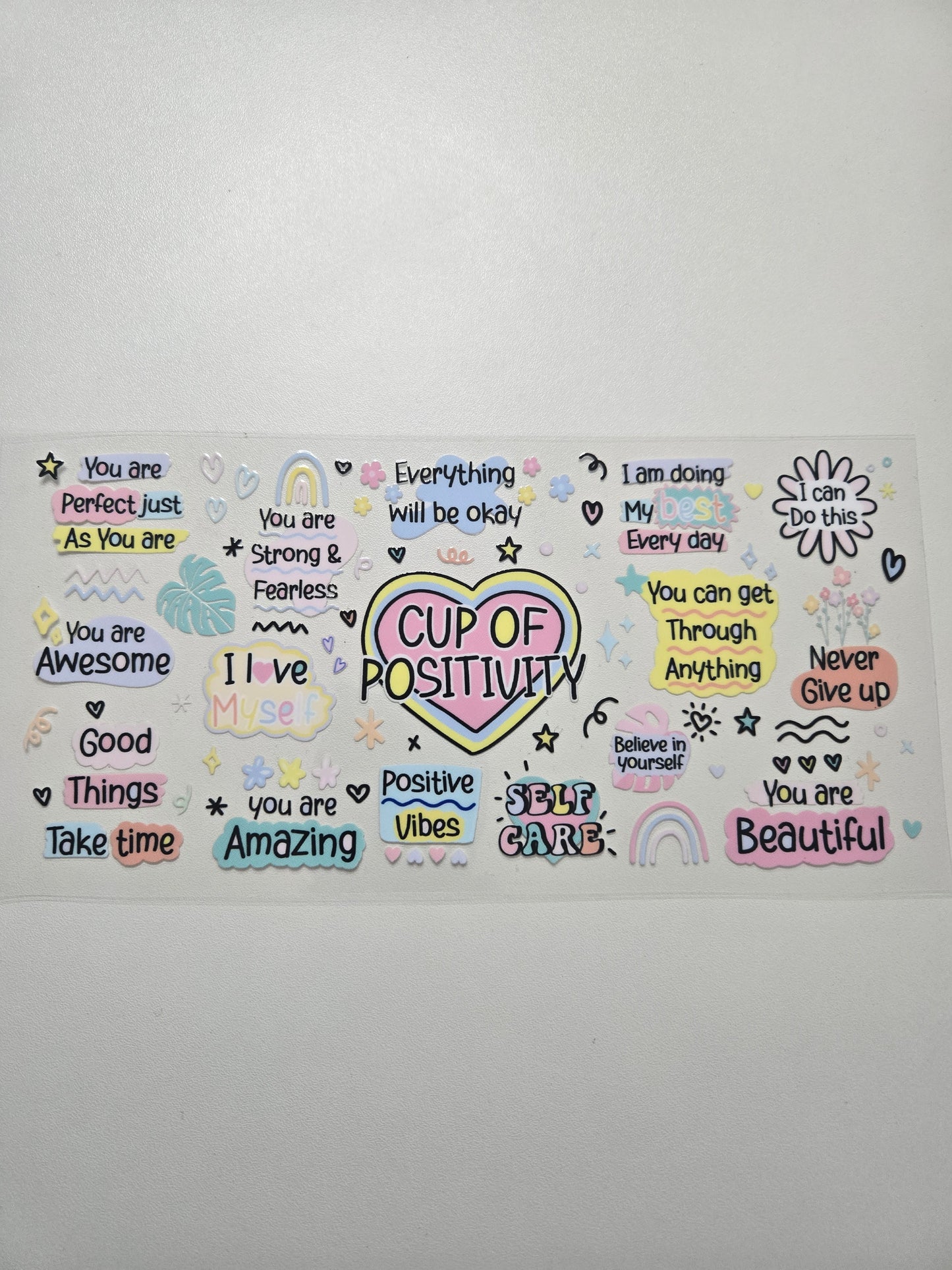 Cup of Positivity UVDTF WRAP