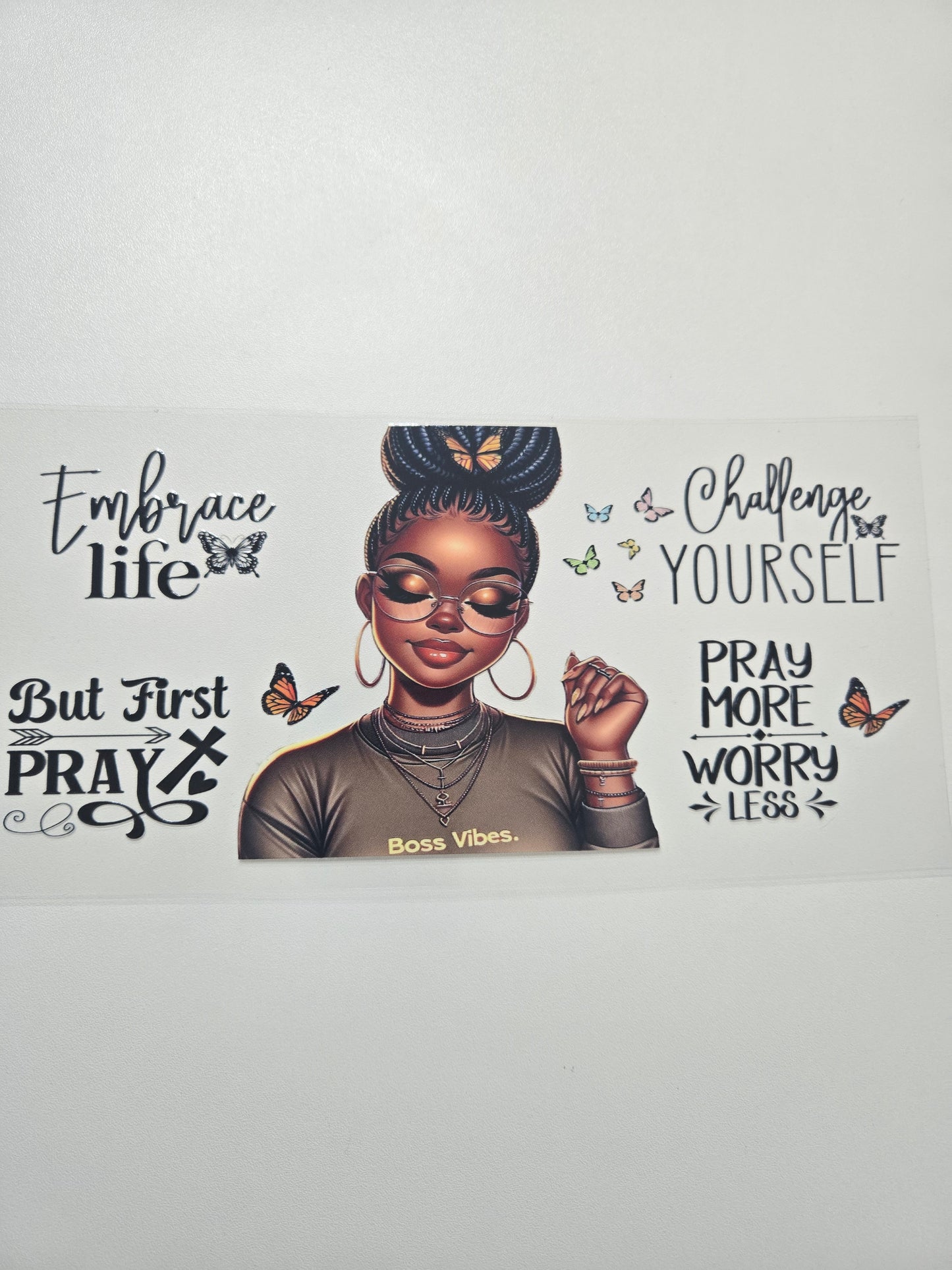 Boss Vibes UVDTF WRAP