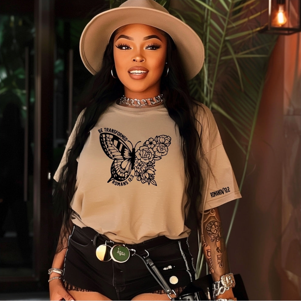 Be transformed (butterfly)- Screen Print Transfer