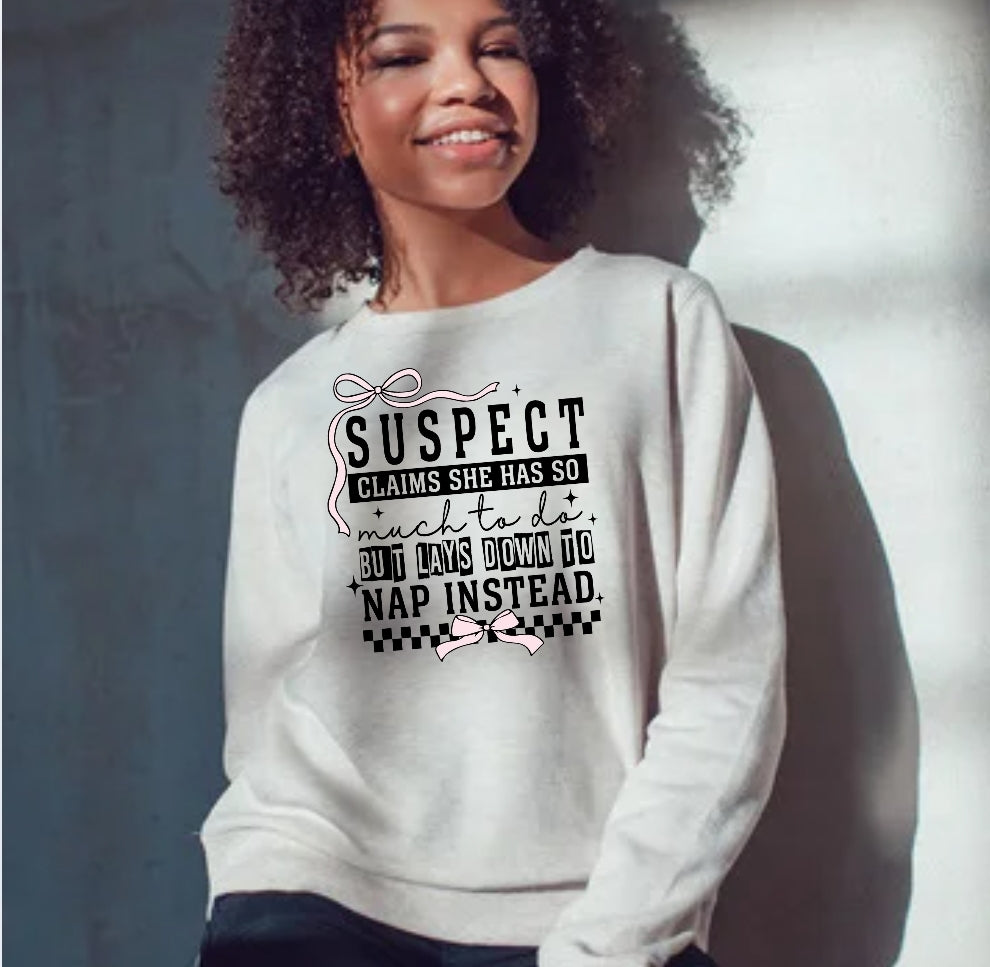 Suspect - DTF Transfer