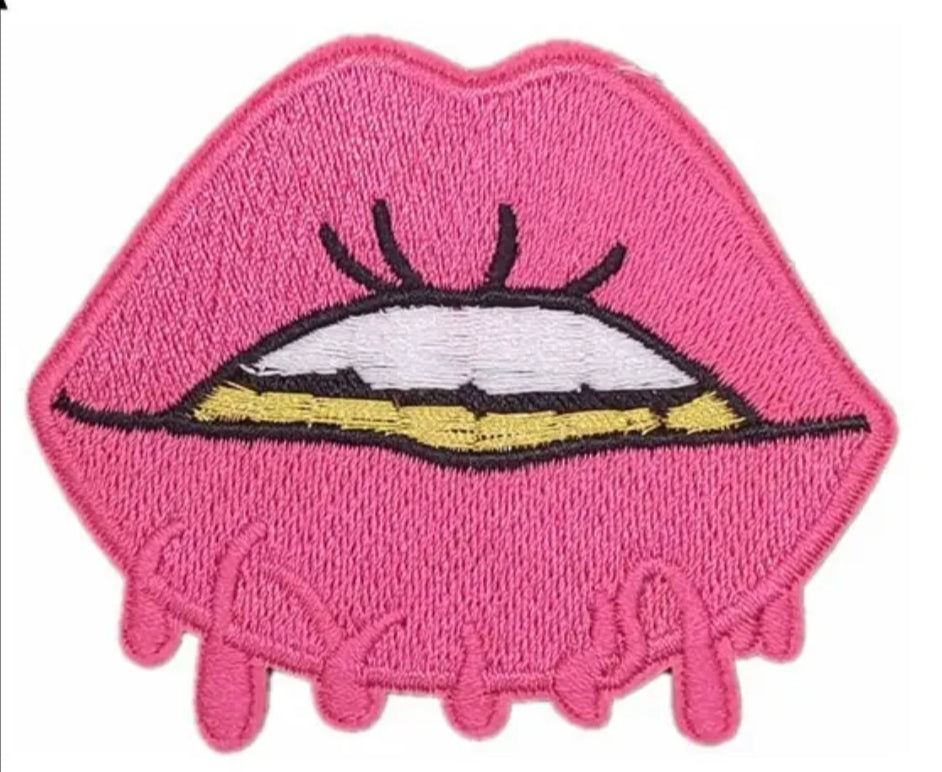 Gold Grill Hat Patch