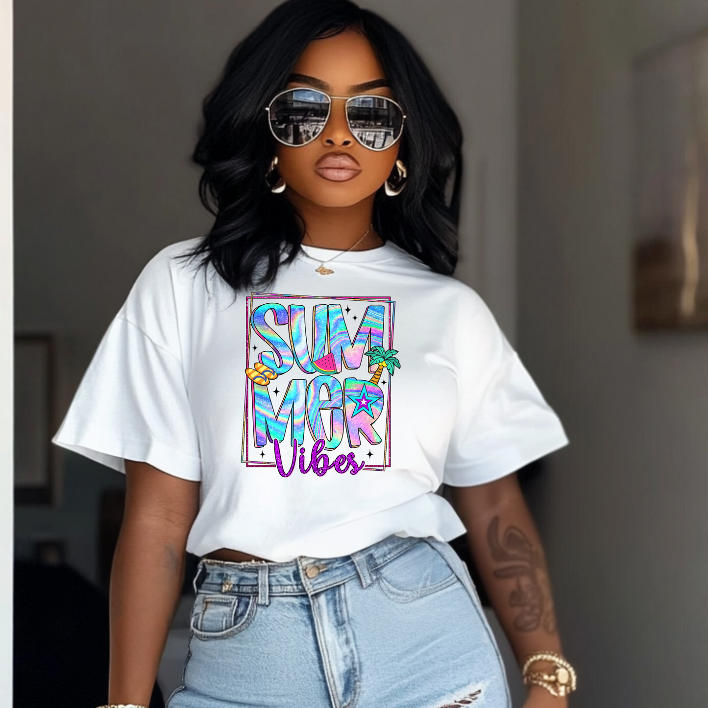 Summer Vibes- DTF Transfer