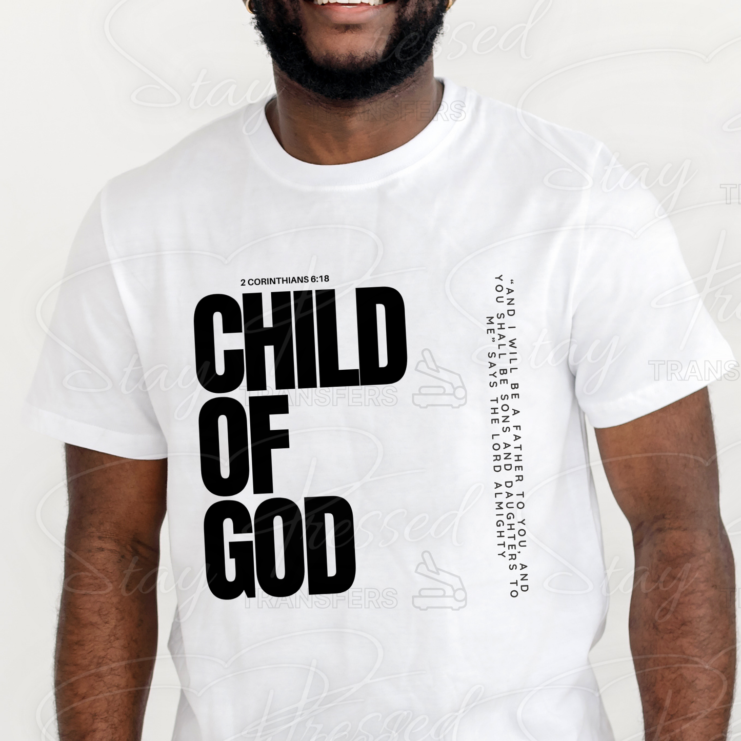 Child of God- Screen Print Transfer