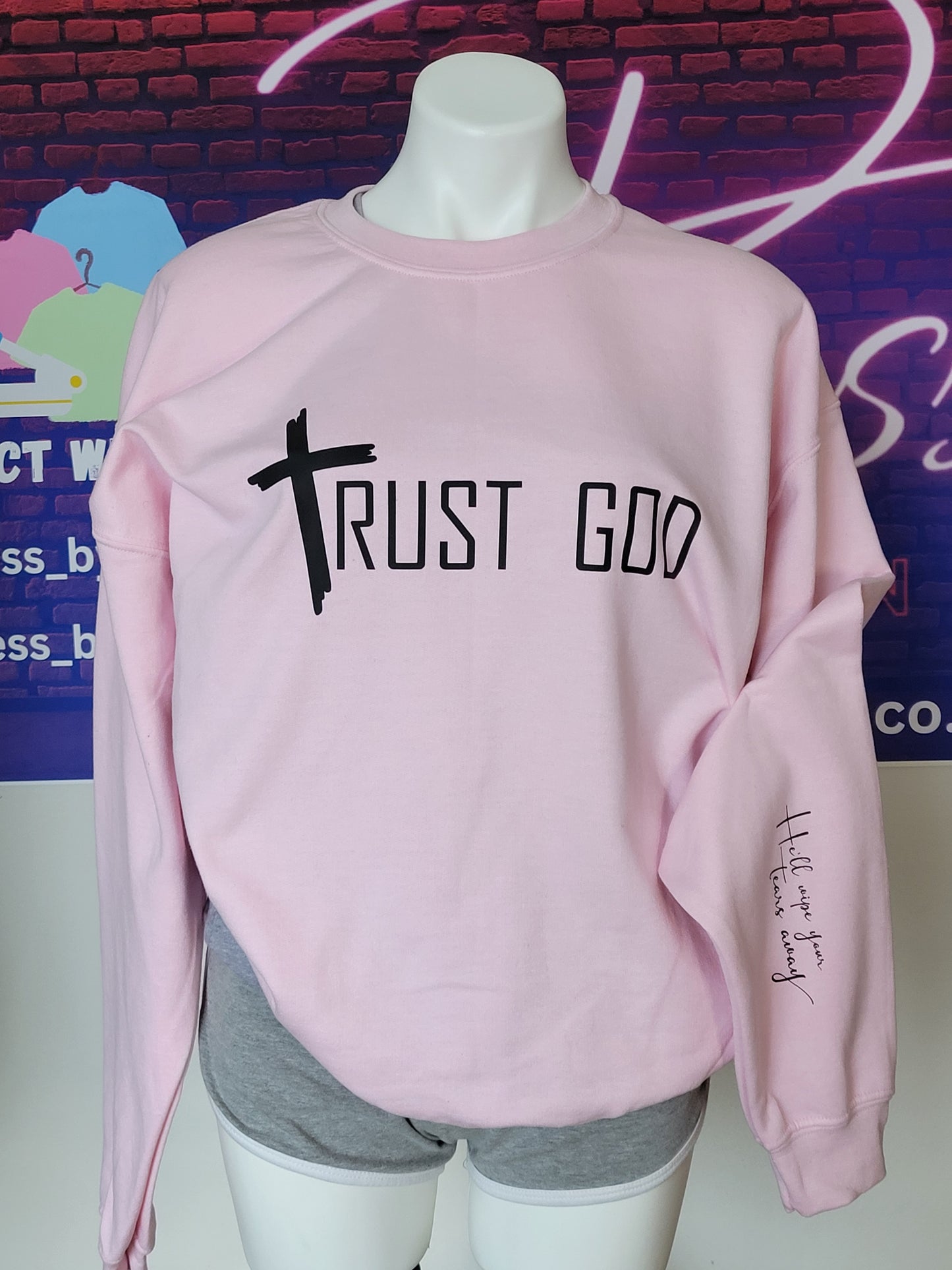 Trust God Crewneck