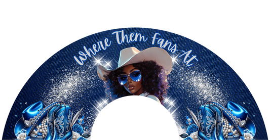 Clack Fan Where them Fans At?- Sublimation Transfer