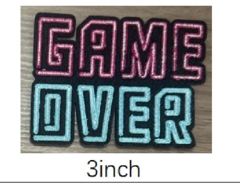 Game Over Hat Patch