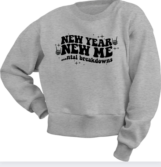 New Year, New Me Crewneck