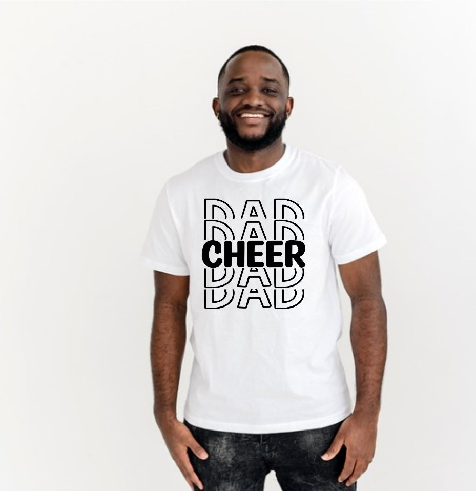 Cheer Dad- Screen Print Transfer