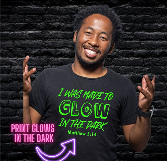 Glow in the Dark- Screen Print Transfer