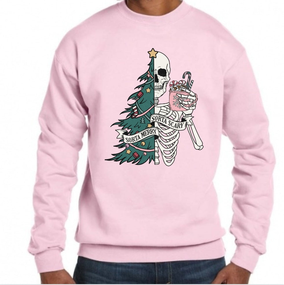 Sorta Merry, Sorta Scary Crewneck