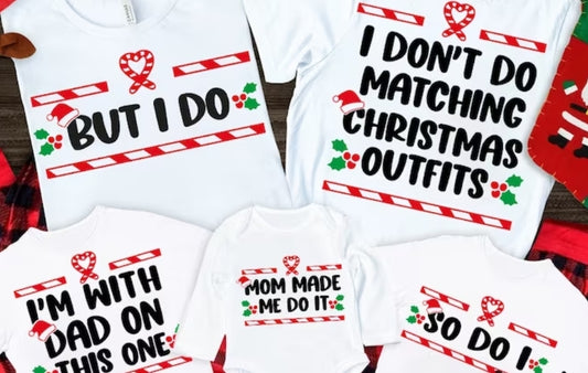 Matching Christmas Shirts-Adult