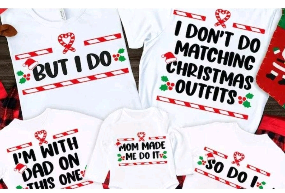 Merry Matching Christmas Shirts-kids