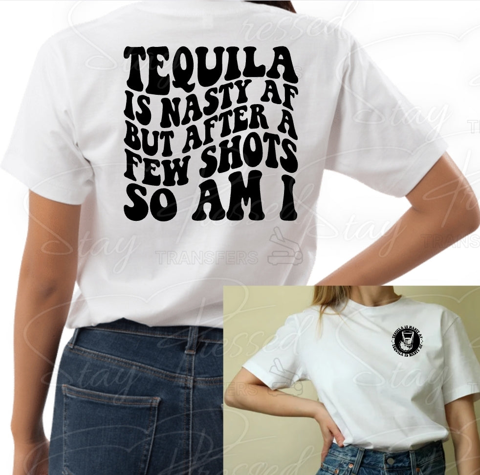 Tequila- Screenprint Transfer