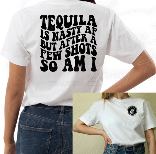 Tequila- Screenprint Transfer