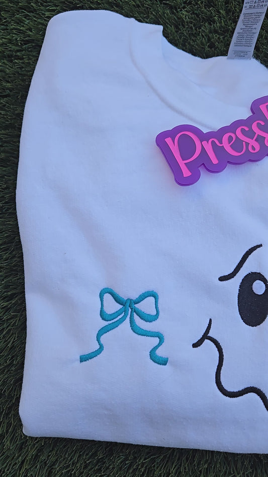 Embroidered Cute Snowman