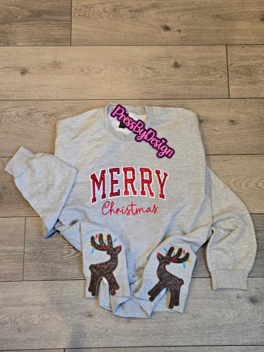 Merry Christmas Deer Top