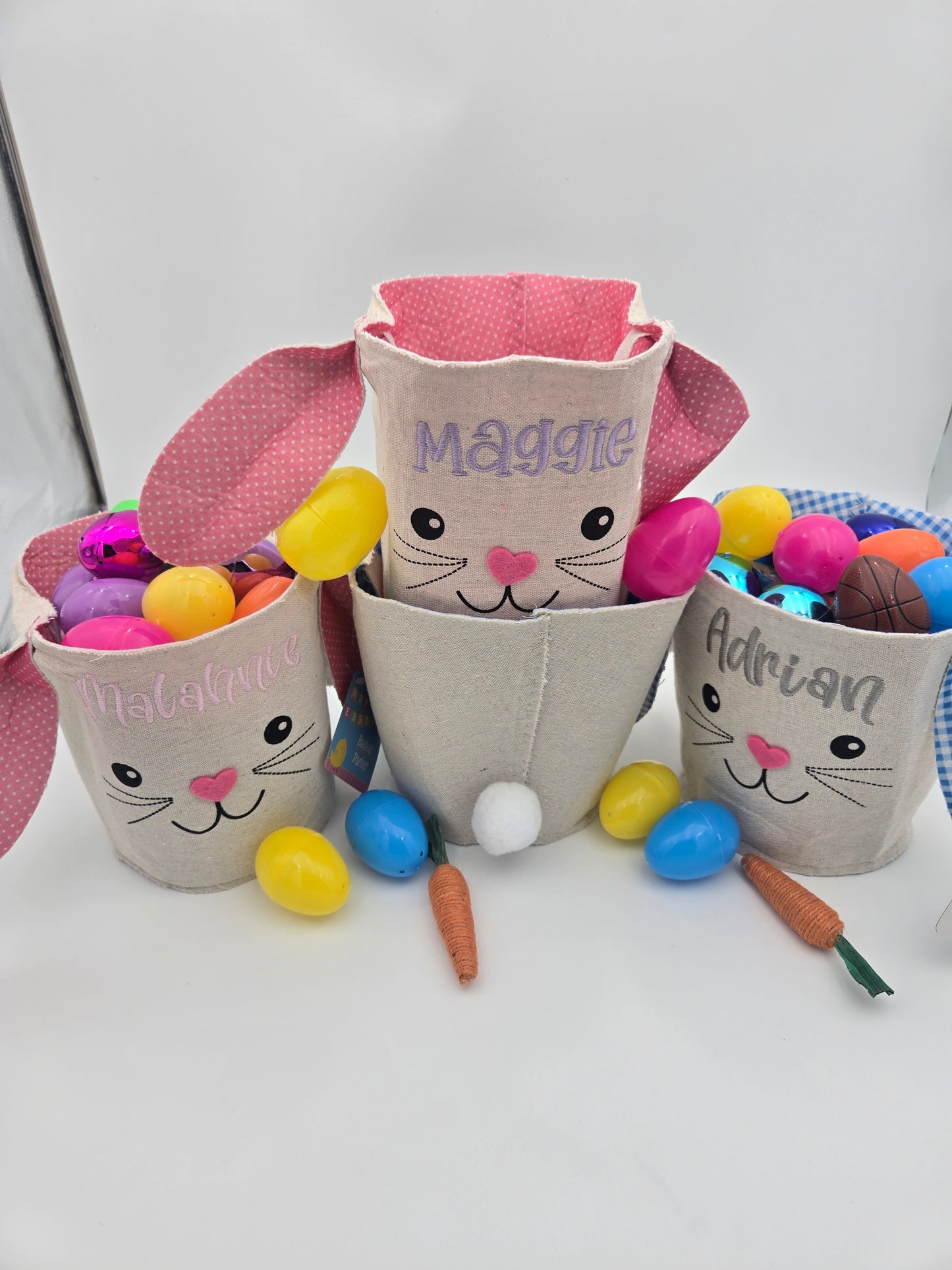 Personalized Easter Basket Embroidery