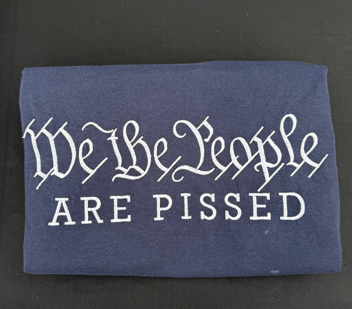 We the People Embroidery