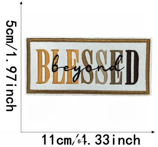 Beyond Blessed- Hat Patch