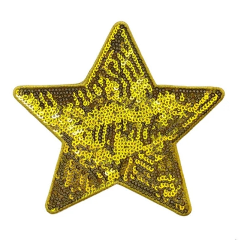 Sequin Star - Hat Patch