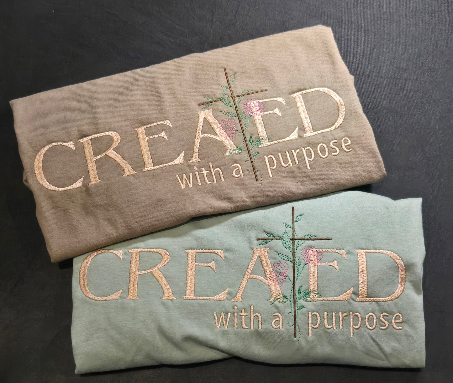 Created with a purpose Embroidered top