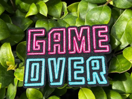 Game Over Hat Patch