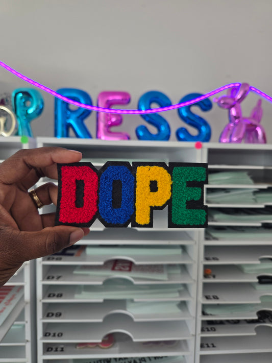 Dope - Hat Patch