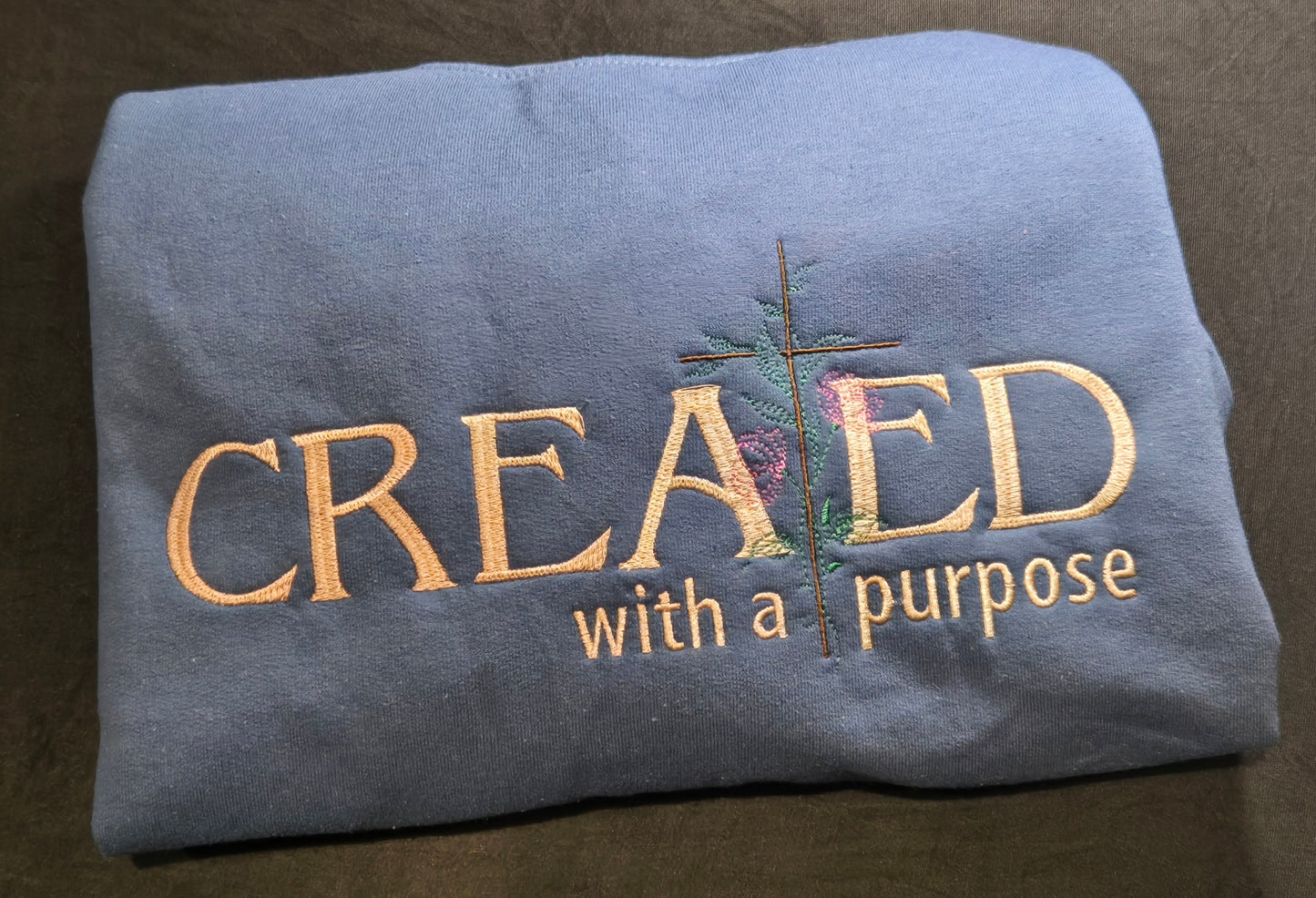 Created with a purpose Embroidered top