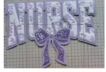 Nurse - Chenille patch preorder(ships 3-5 biz days)