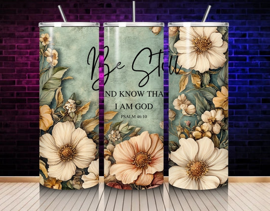 Be Still- 20oz Tumbler Wrap