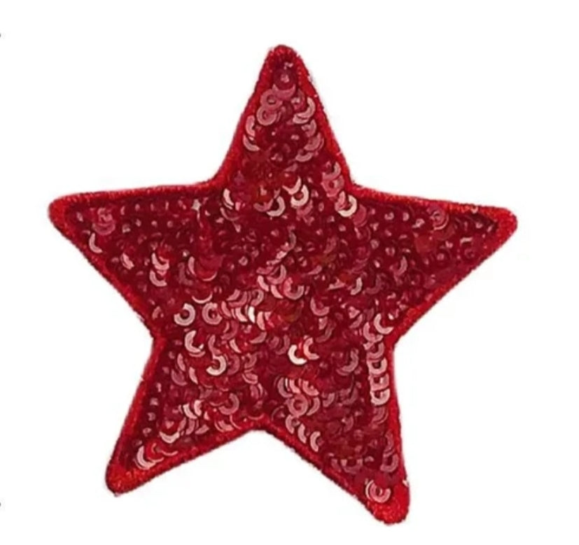 Sequin Star - Hat Patch