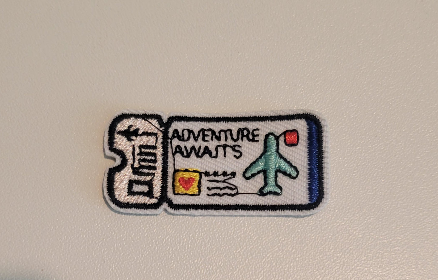 Ticket/ boarding Hat Patch