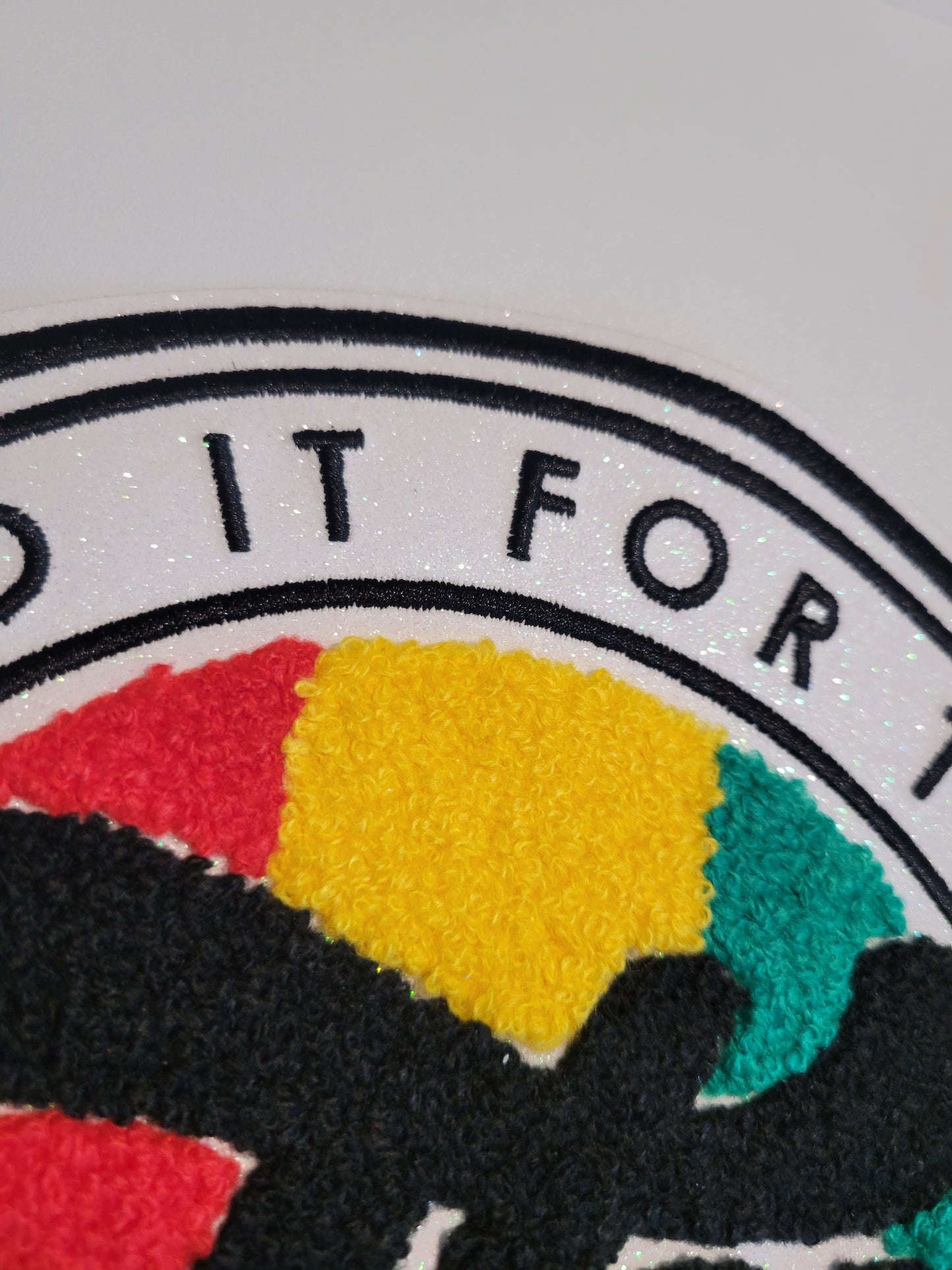 Do it For The Culture- GLITTER Chenille patch